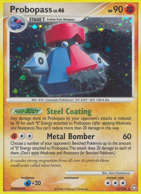 Legends Awakened Probopass Pokémon card