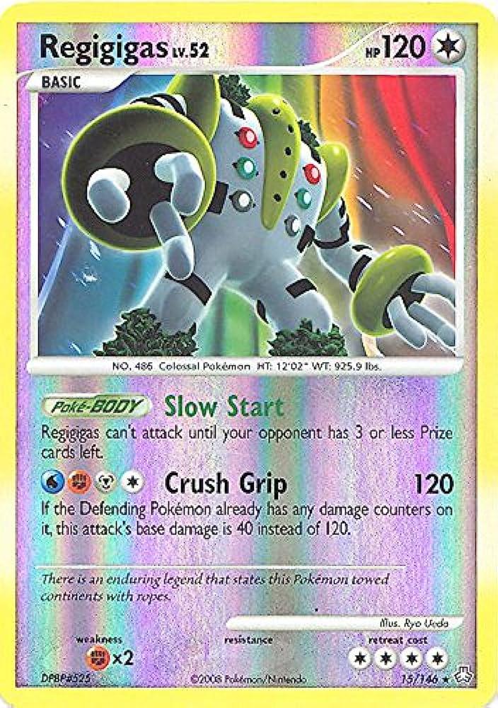 Regigigas [Reverse Holo]