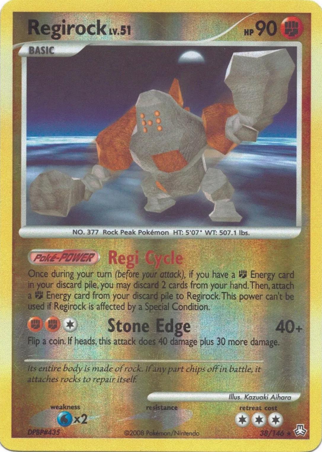 Regirock [Reverse Holo]