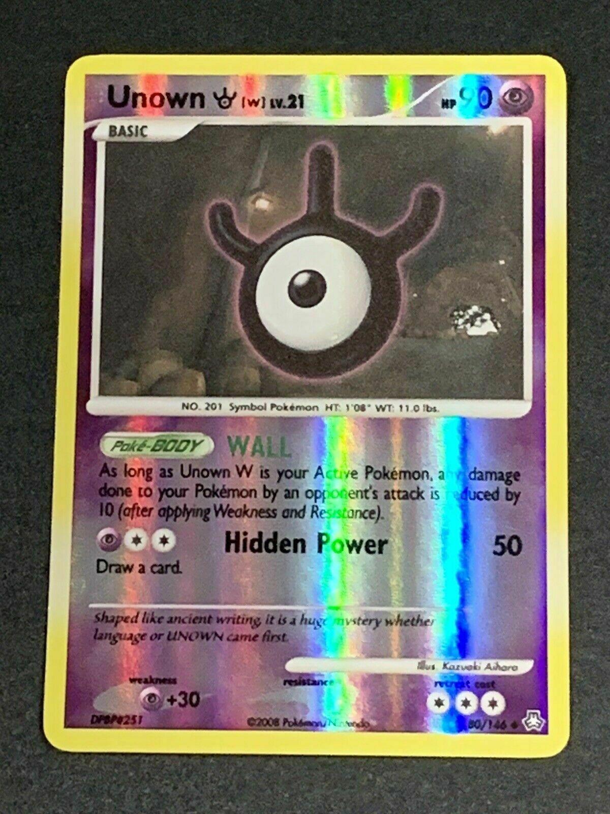 Unown W [Reverse Holo]