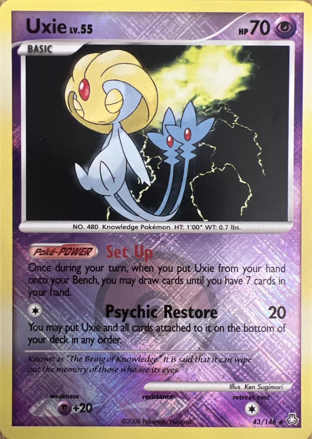 Uxie [Reverse Holo]