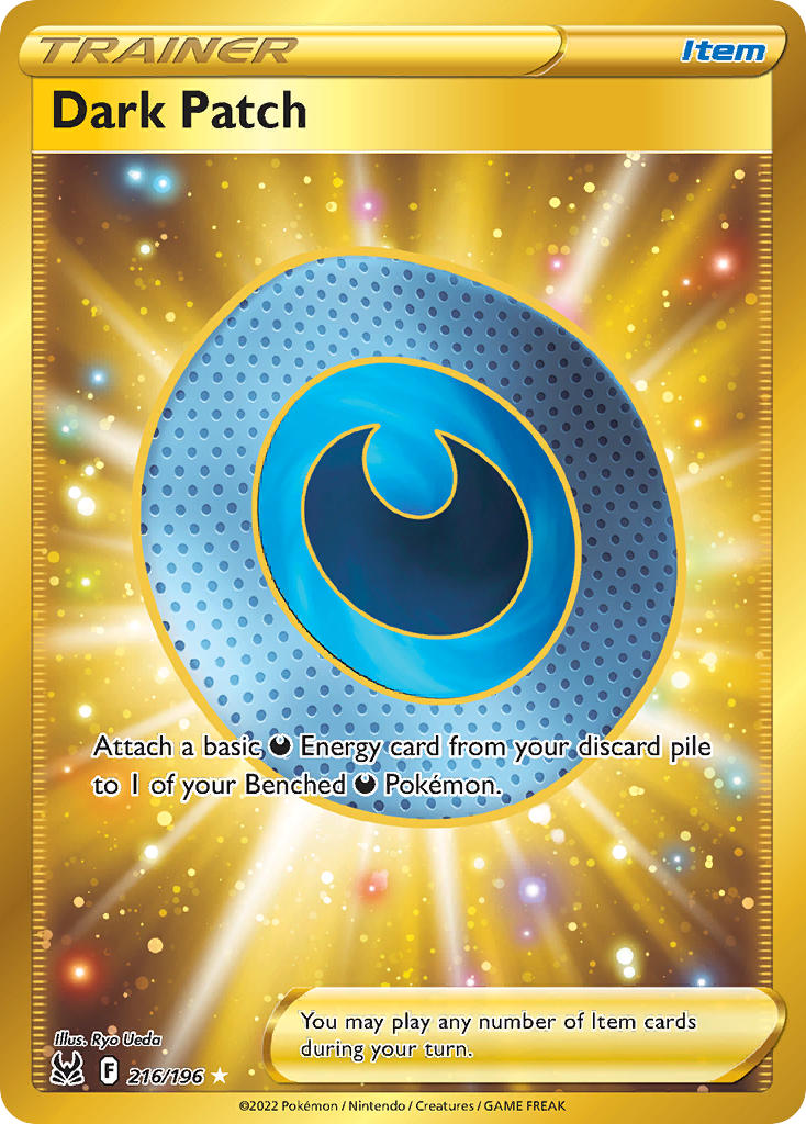 Lost Origin Dark Patch Pokémon card