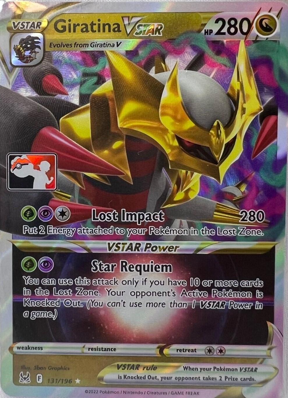 Lost Origin Girantina VSTAR [Prize-Pack] Pokémon card