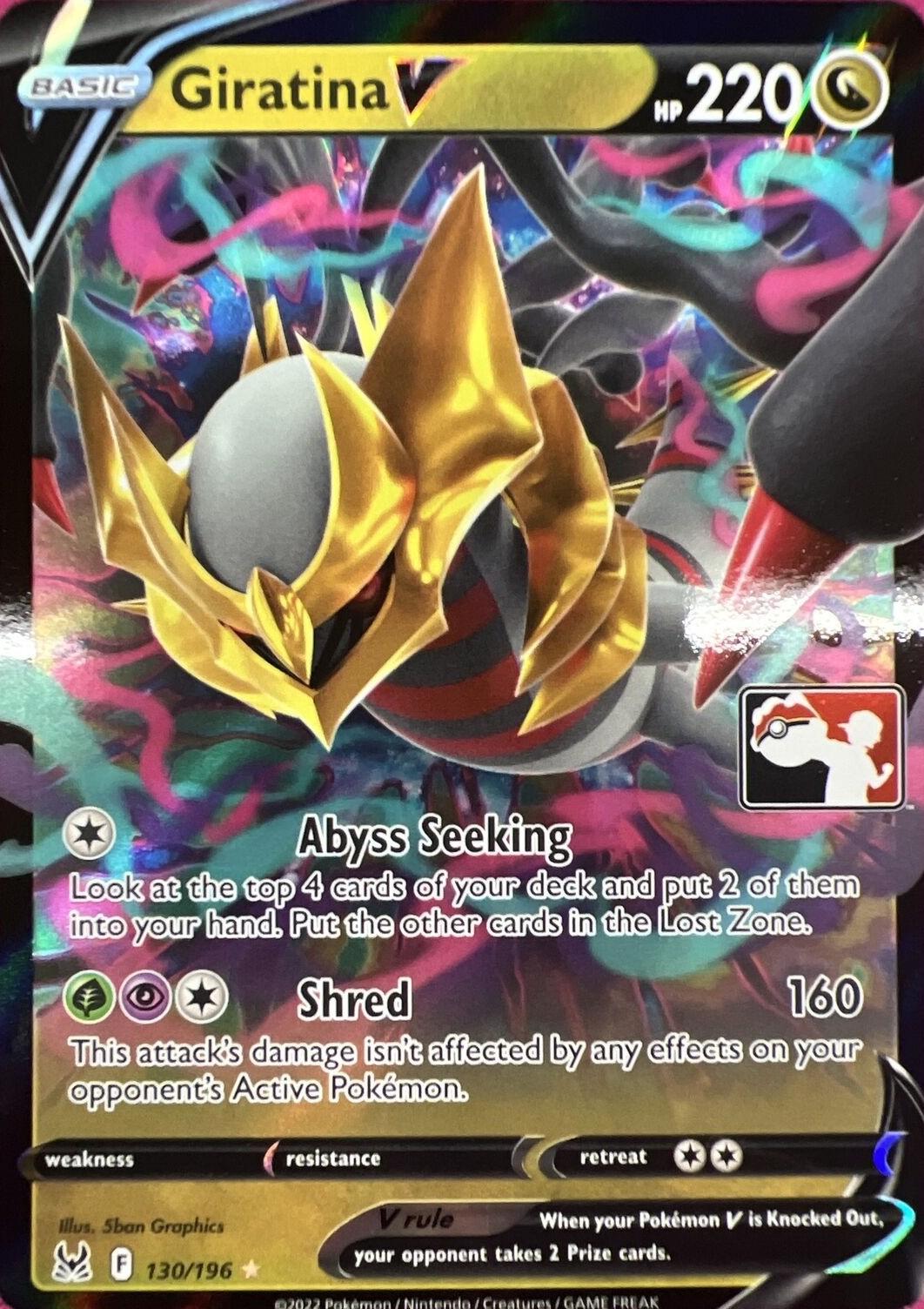 Lost Origin Giratina V [Prize-Pack] Pokémon card