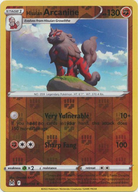 Hisuian Arcanine [Reverse Holo]