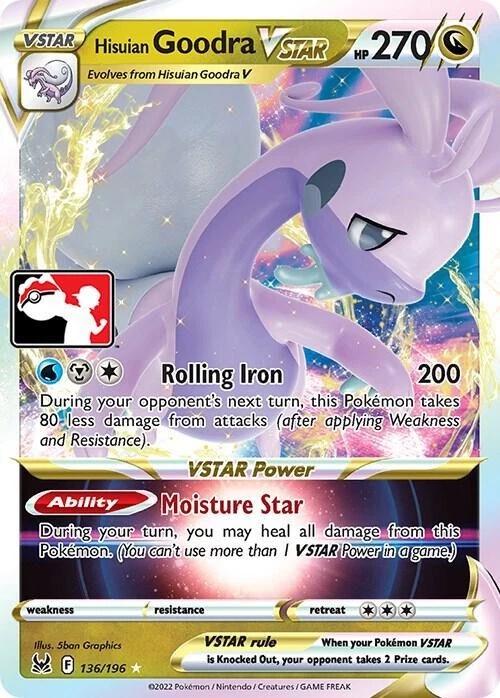 Lost Origin Hisuian Goodra VSTAR [Prize-Pack] Pokémon card