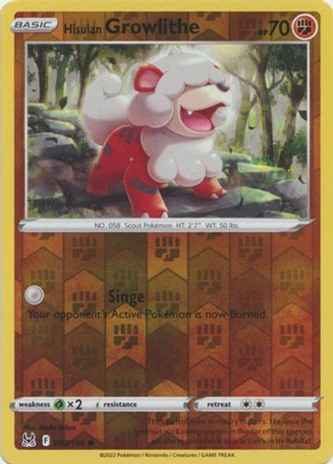 Hisuian Growlithe [Reverse Holo]