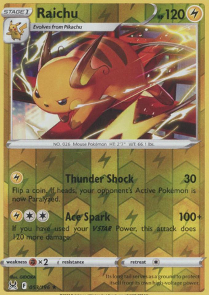 Raichu [Reverse Holo]