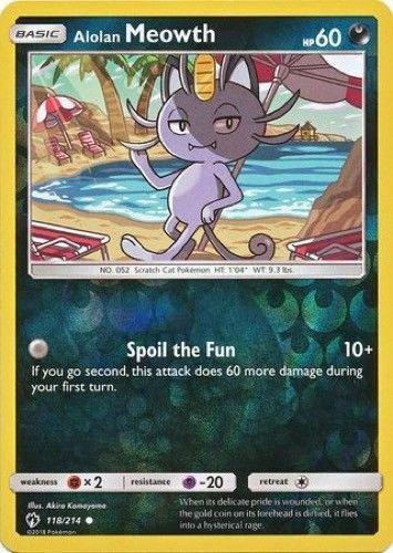 Alolan Meowth [Reverse Holo]