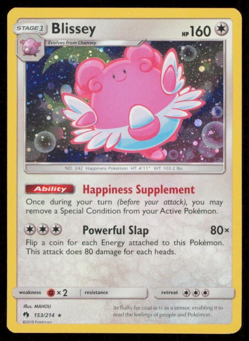 Lost Thunder Blissey [Cosmos-Holo] Pokémon card
