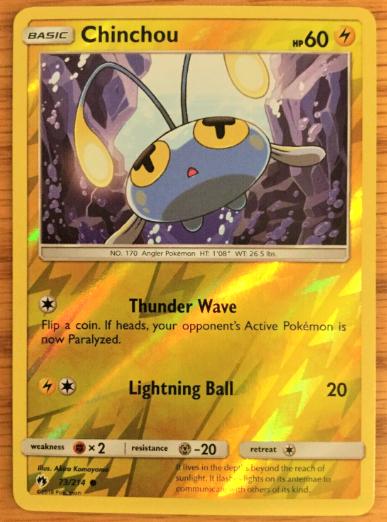 Chinchou [Reverse Holo]