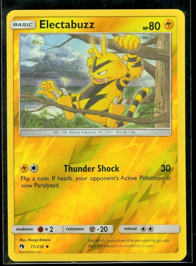 Lost Thunder Electabuzz [Reverse Holo] Pokémon card