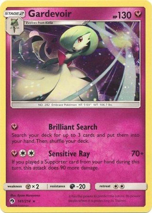 Lost Thunder Gardevoir [Cosmos-Holo] Pokémon card
