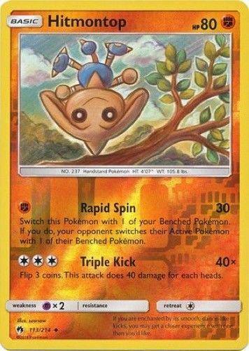Hitmontop [Reverse Holo]