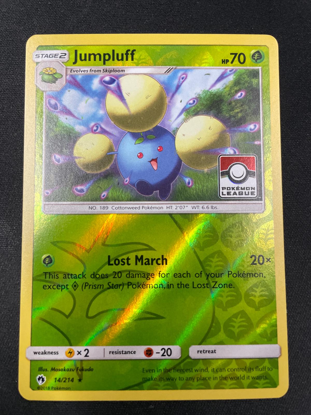 Lost Thunder Jumpluff [Pokemon-League] Pokémon card