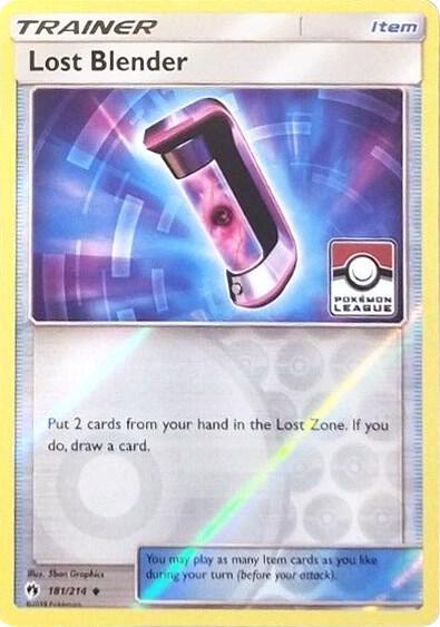 Lost Thunder Lost Blender [League] Pokémon card