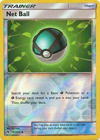 Lost Thunder Net Ball [Reverse Holo] Pokémon card