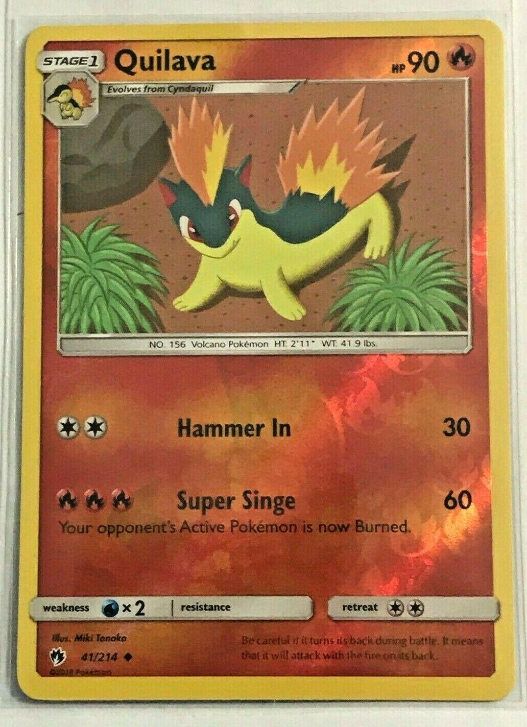 Quilava [Reverse Holo]