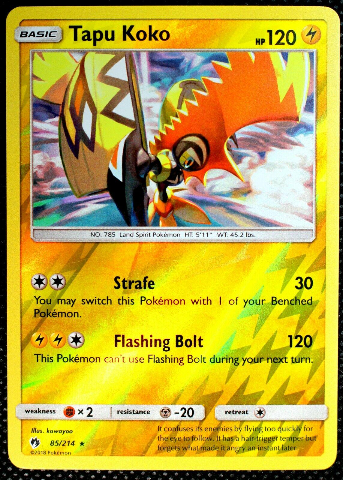 Tapu Koko [Reverse Holo]