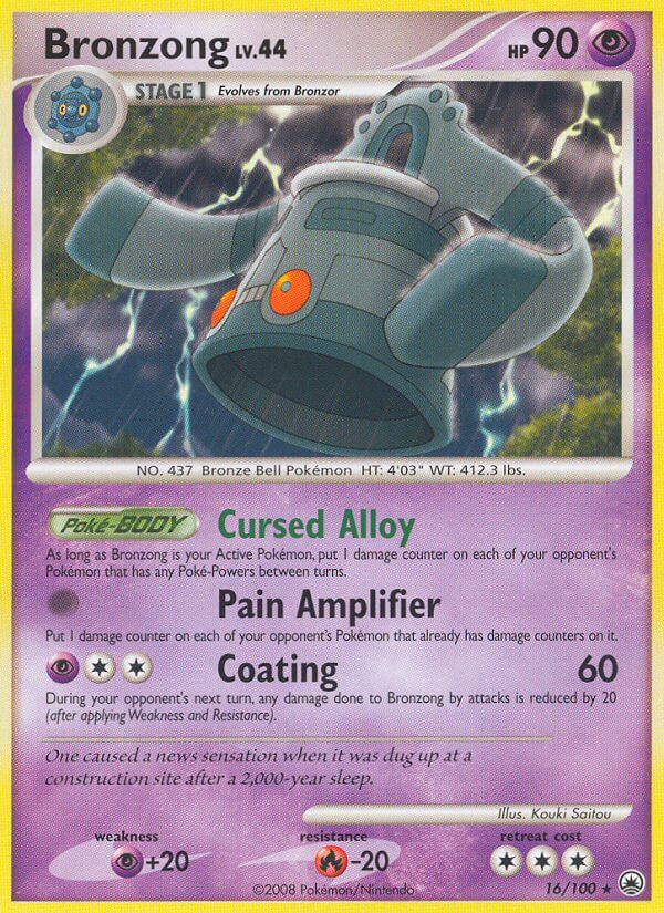 Majestic Dawn Bronzong Pokémon card