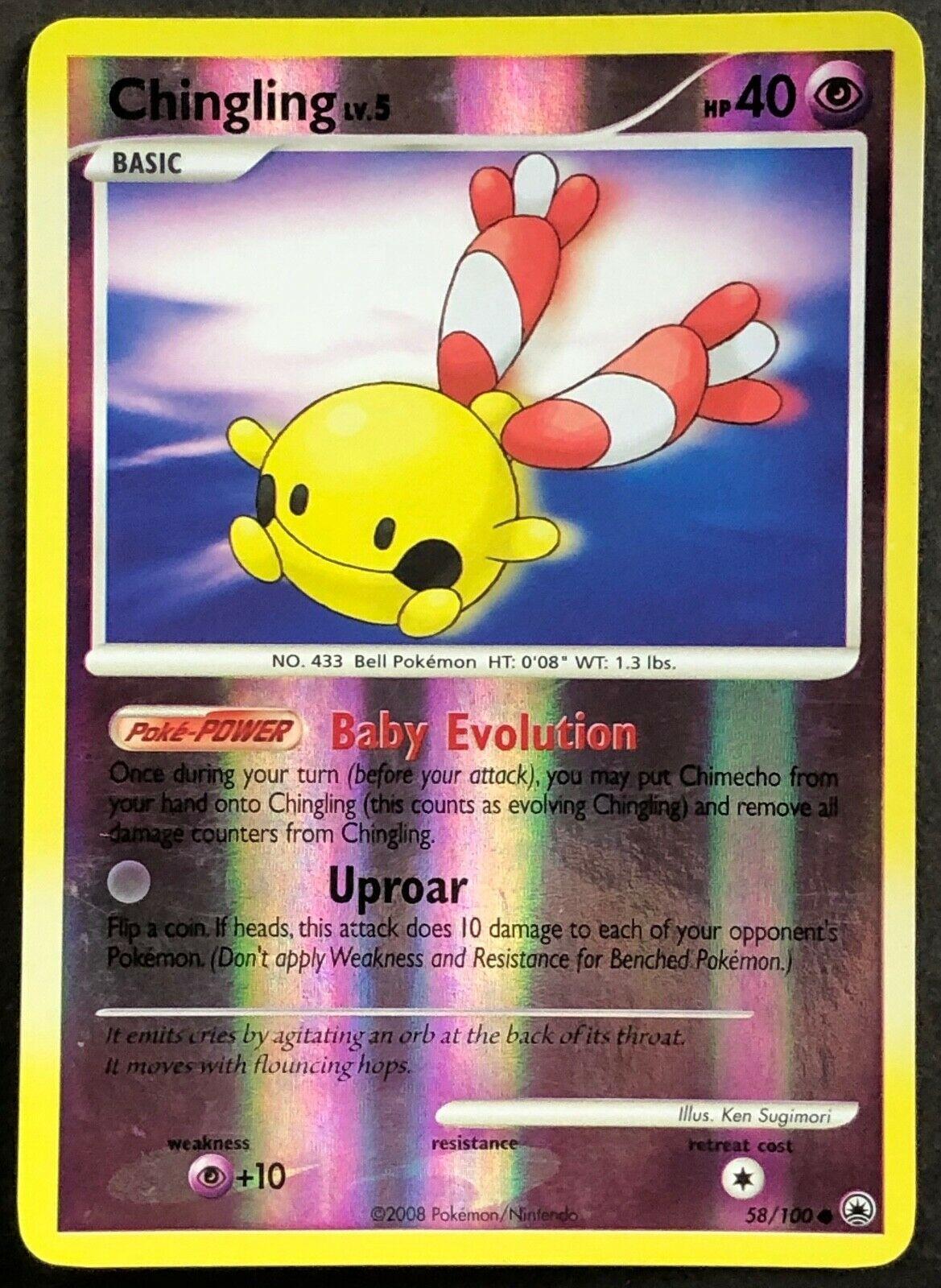 Majestic Dawn Chingling [Reverse Holo] Pokémon card