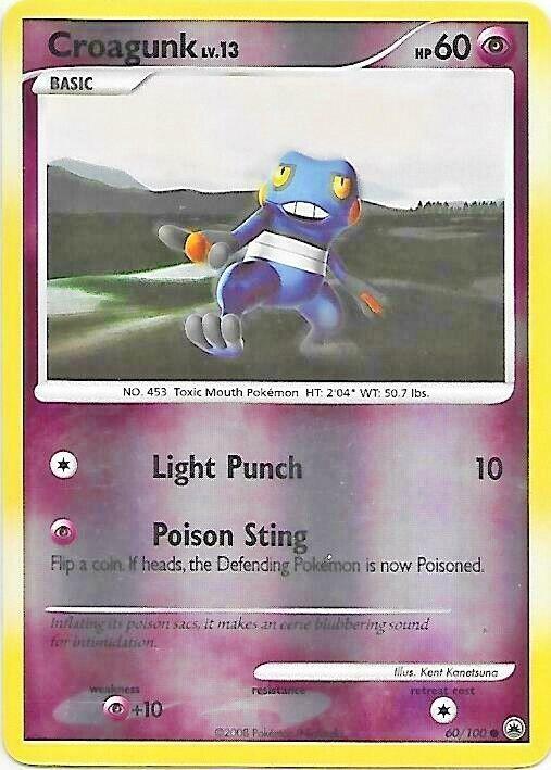 Croagunk [Reverse Holo]