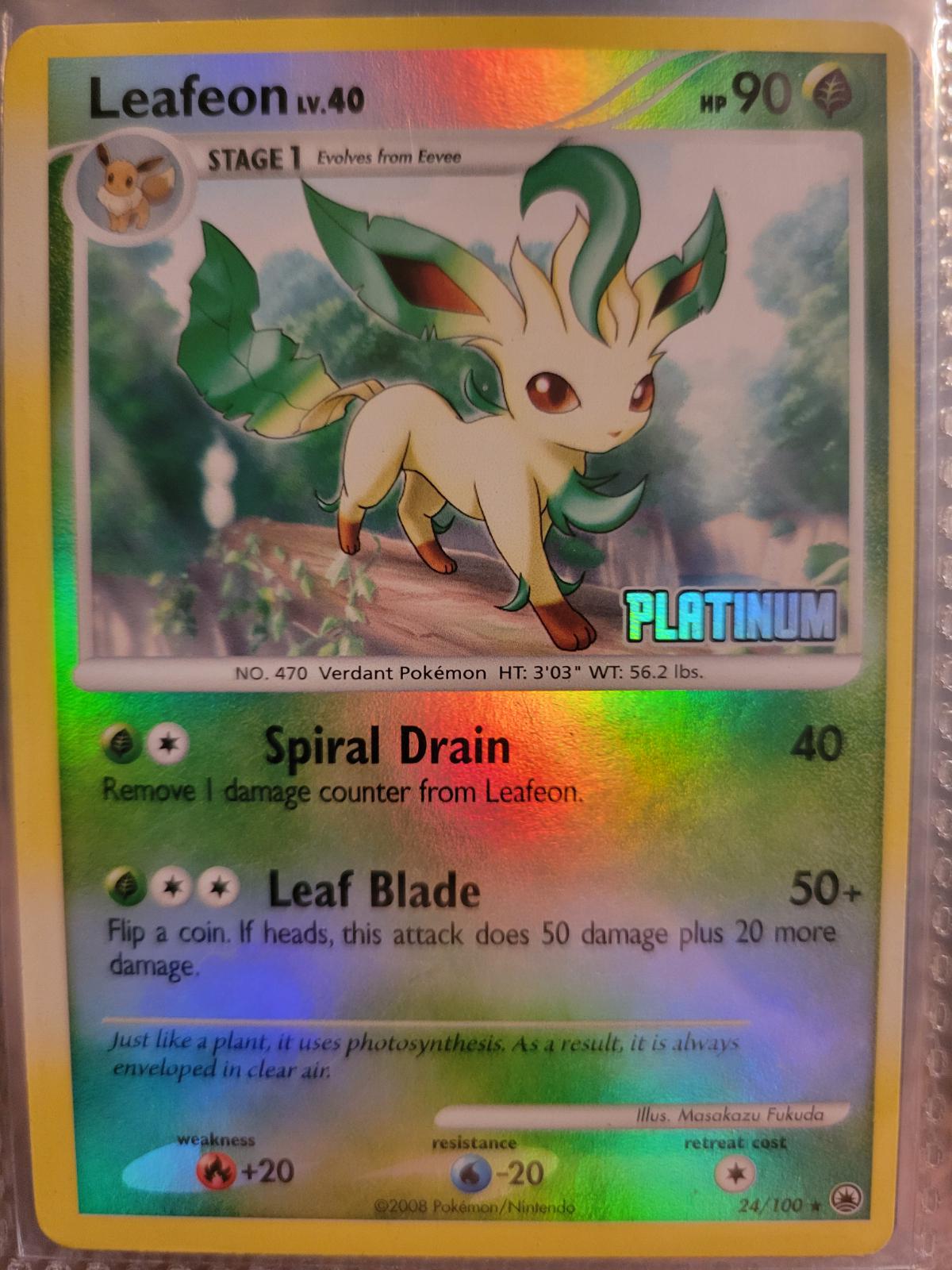 Leafeon [Reverse Holo]