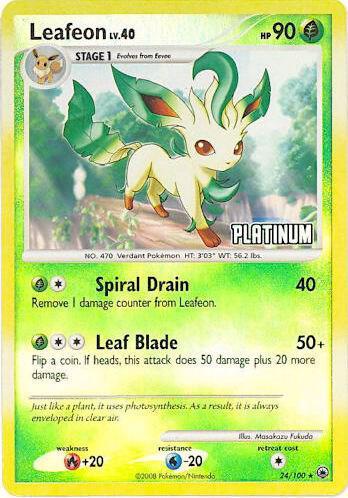 Majestic Dawn Leafeon [Stamped] Pokémon card