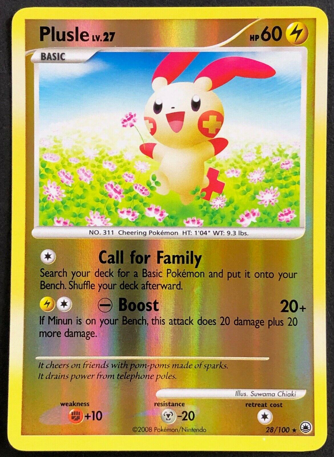Plusle [Reverse Holo]