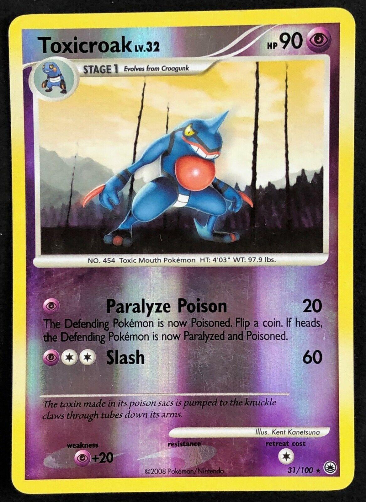 Toxicroak [Reverse Holo]