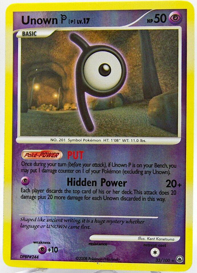 Unown P [Reverse Holo]