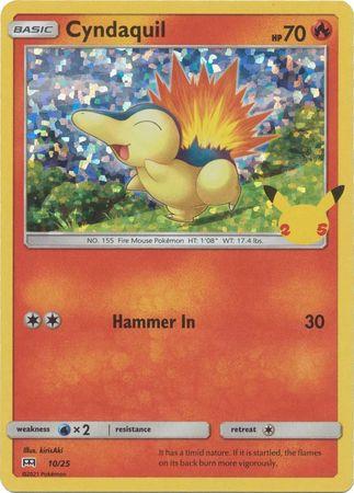 McDonalds 2021 Cyndaquil [Holo] Pokémon card
