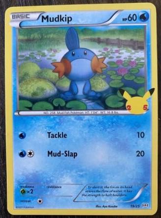 McDonalds 2021 Mudkip Pokémon card