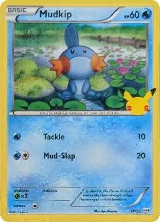 McDonalds 2021 Mudkip [Holo] Pokémon card