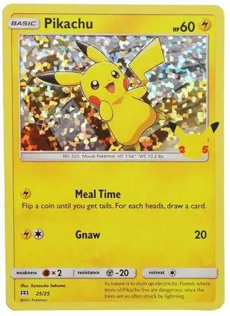 McDonalds 2021 Pikachu [Holo] Pokémon card