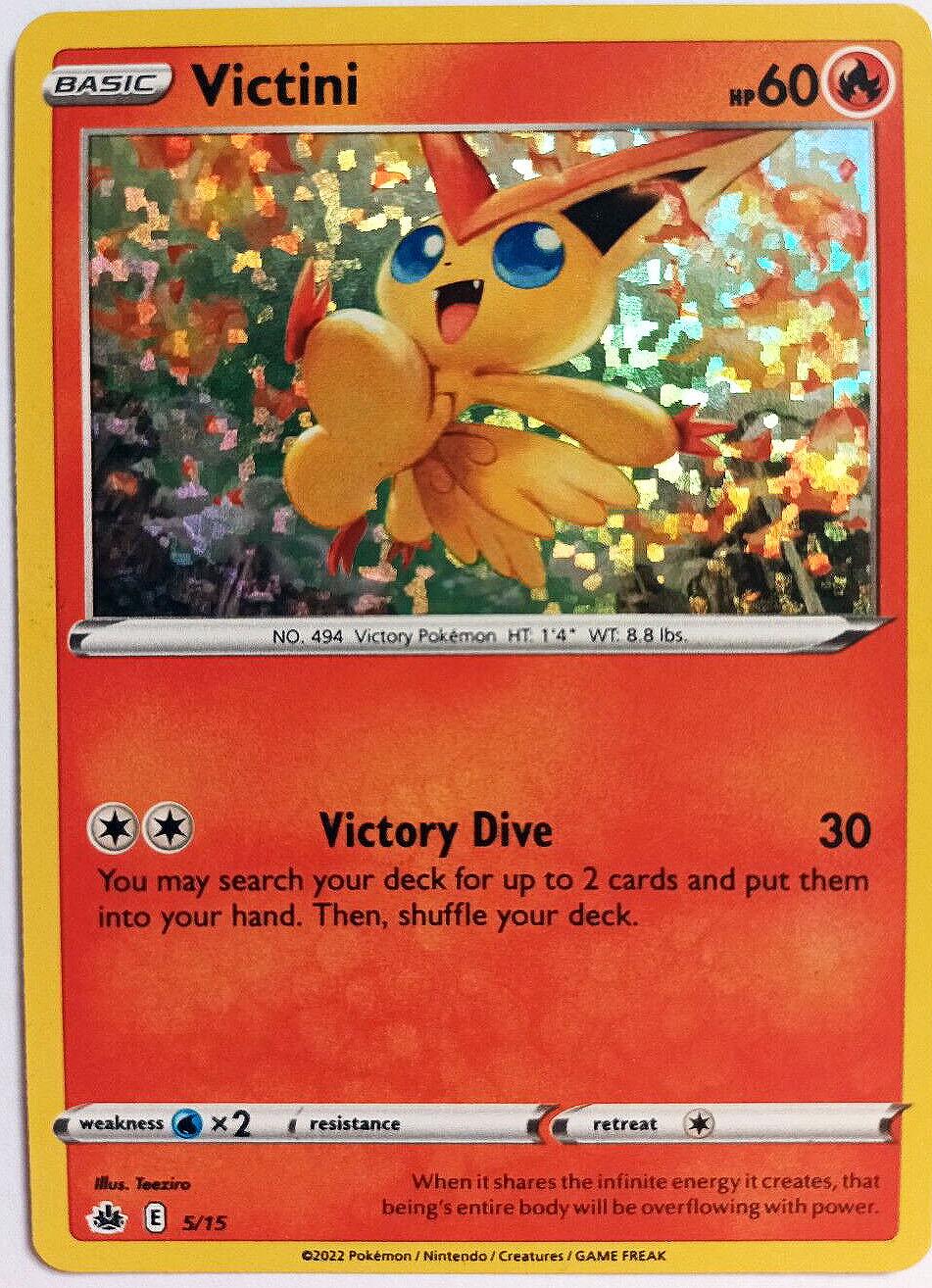 McDonalds 2022 Victini [Holo] Pokémon card