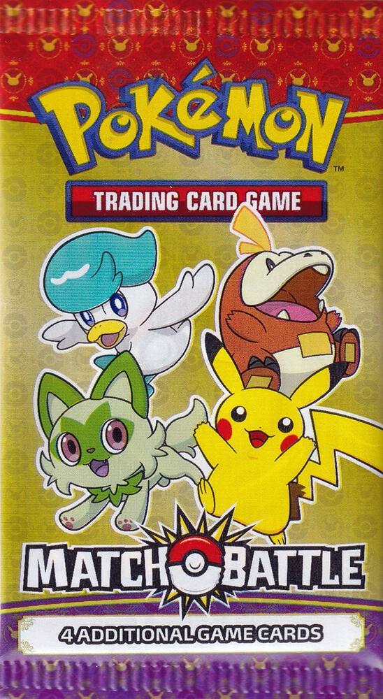 McDonalds 2023 Match Battle Pack Pokémon card
