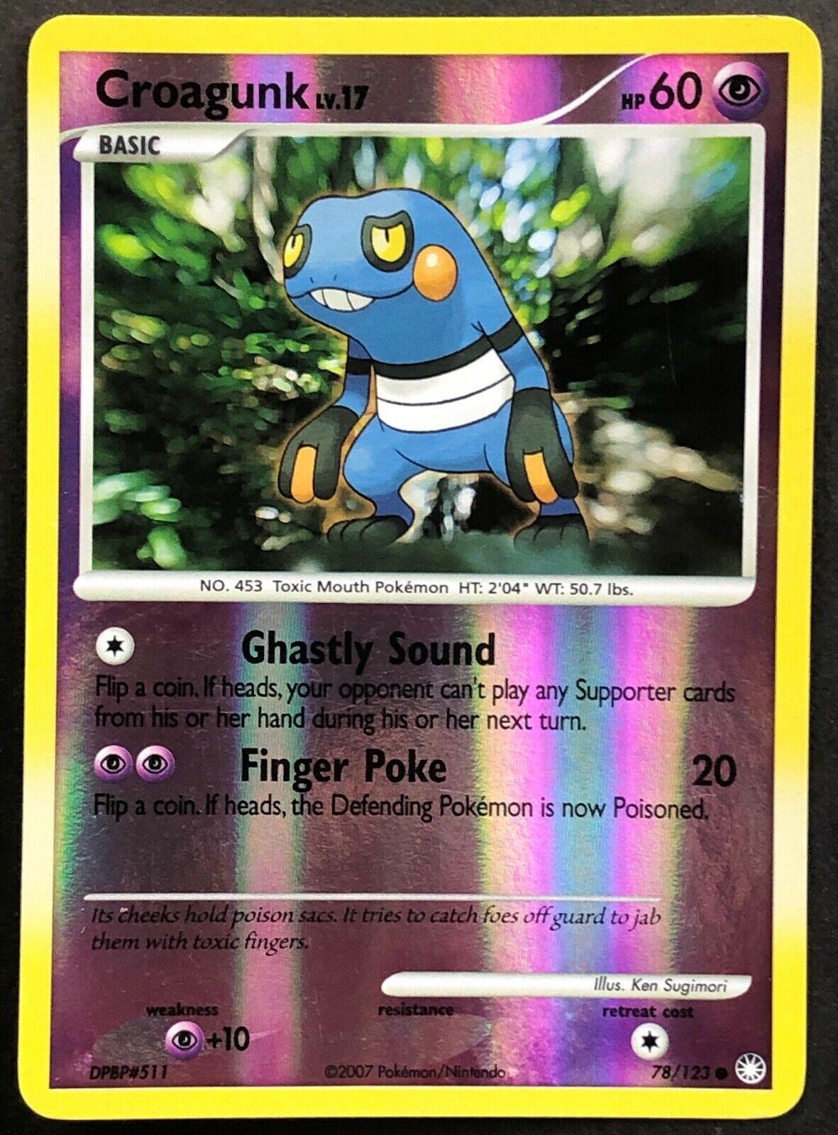 Croagunk [Reverse Holo]
