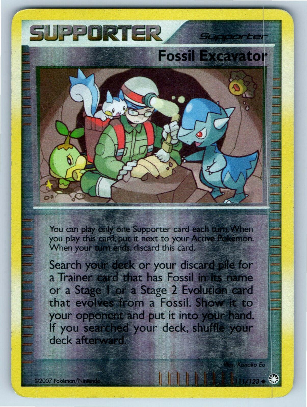 Fossil Excavator [Reverse Holo]