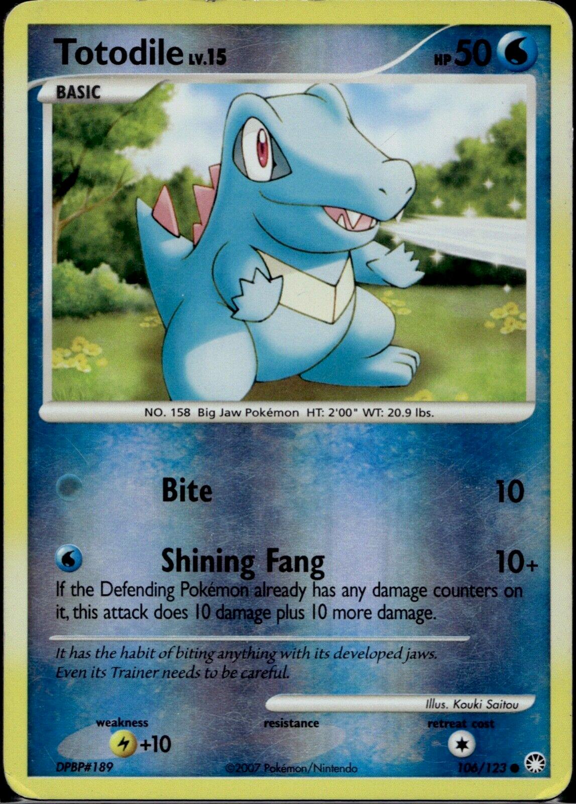 Totodile [Reverse Holo]