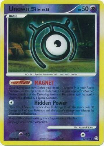 Unown M [Reverse Holo]