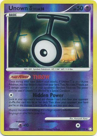 Unown T [Reverse Holo]