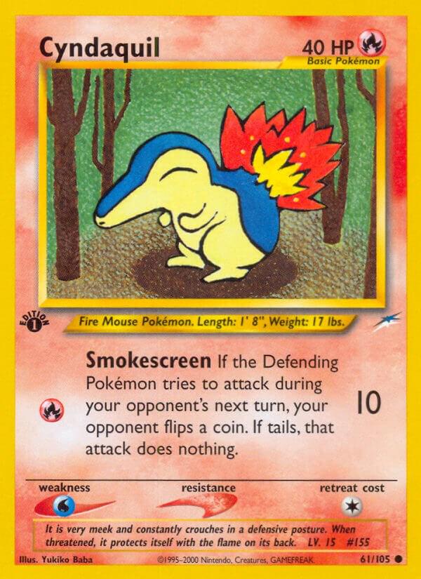 Neo Destiny [1st-Edition] Cyndaquil [1st-Edition] Pokémon card
