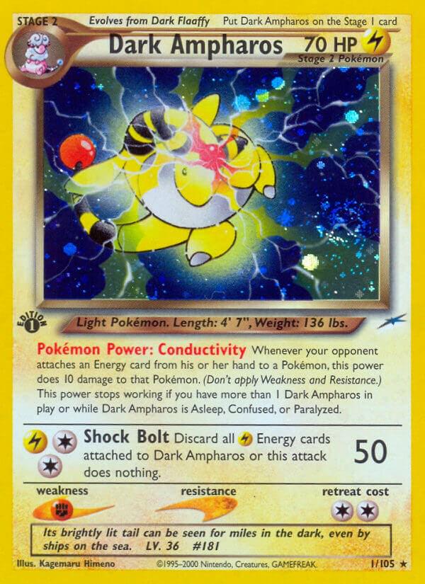 Dark Ampharos [1st-Edition]