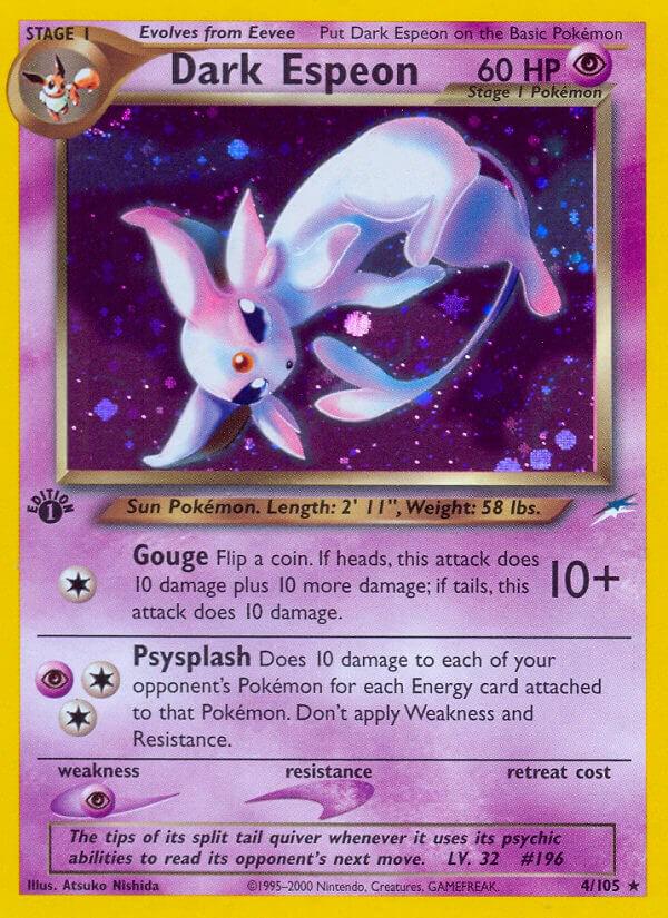 Dark Espeon [1st-Edition]