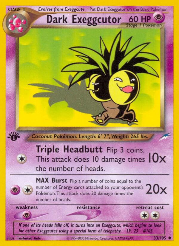 Dark Exeggutor [1st-Edition]
