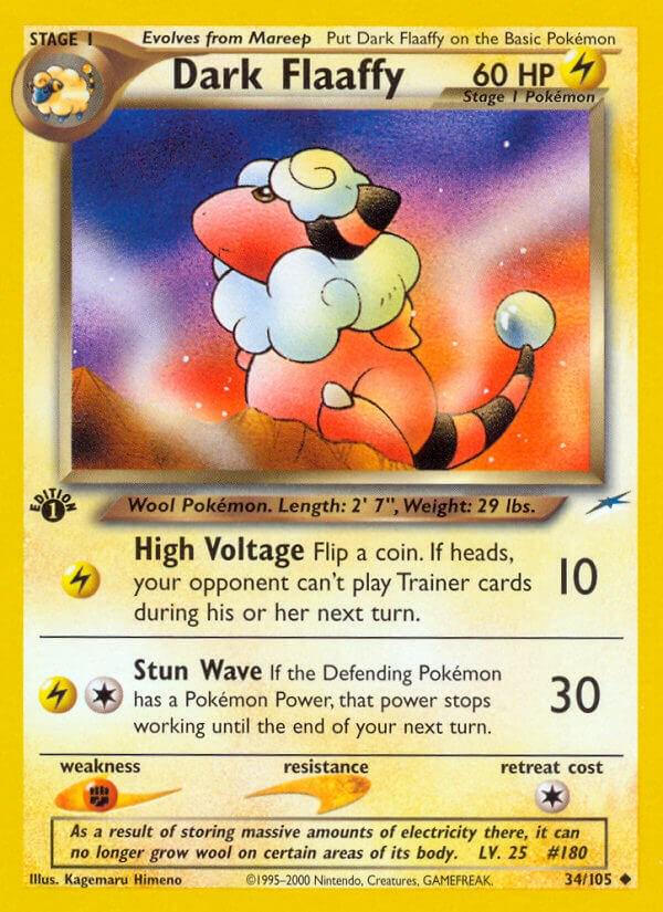 Neo Destiny [1st-Edition] Dark Flaaffy [1st-Edition] Pokémon card