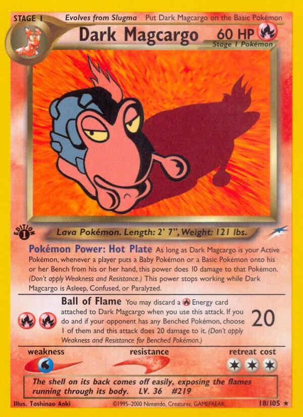 Dark Magcargo [1st-Edition]