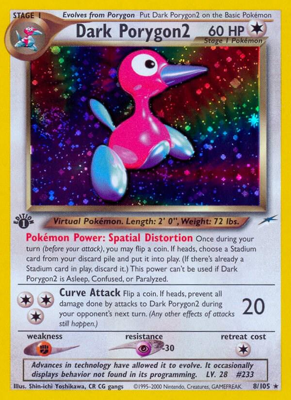 Dark Porygon2 [1st-Edition]