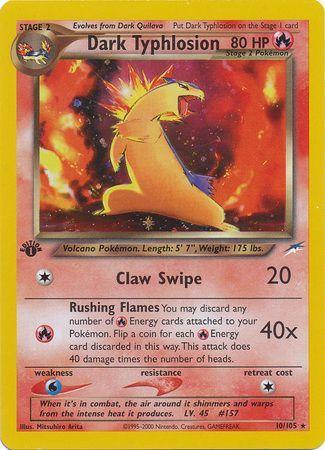 Dark Typhlosion [1st-Edition]
